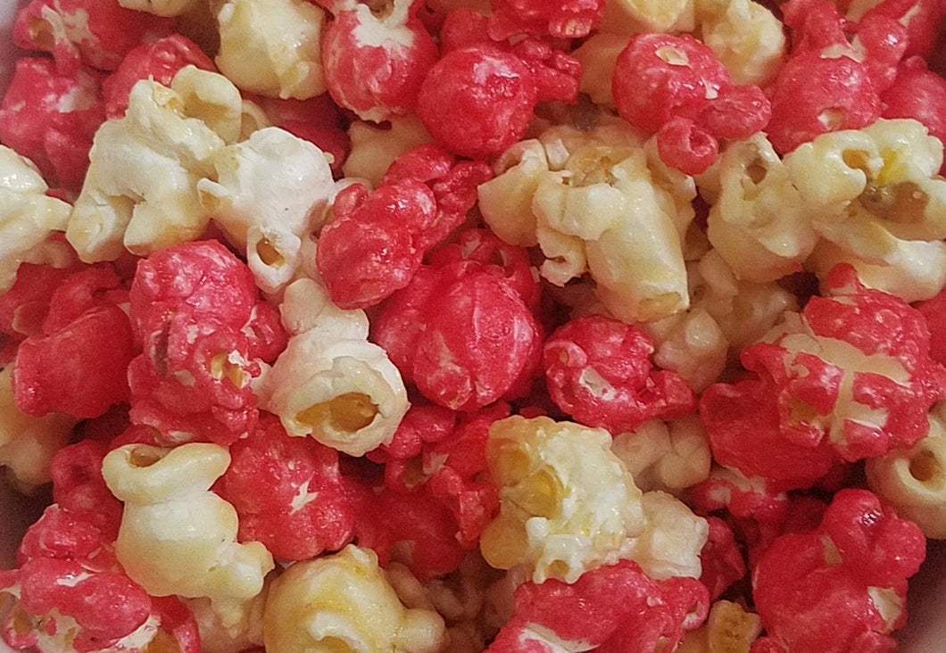 Peppermint Candy Cane Popcorn