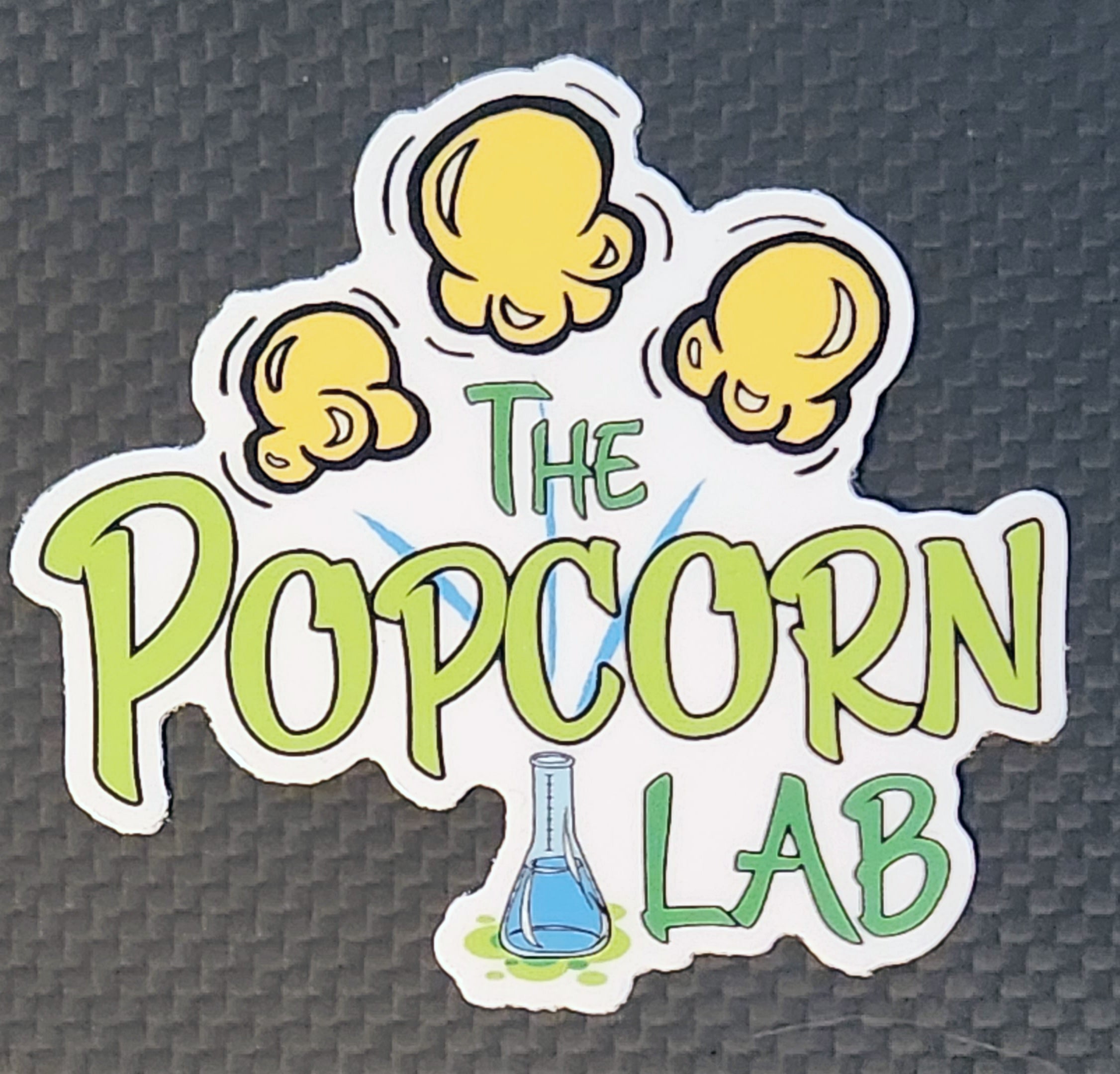 Vinyl Sticker β The Popcorn LAB